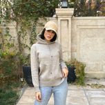 هودی زنانه و مردانه جلو بسته شاهو مدل Woolyn