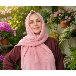 شال بلند زمستانی تدی