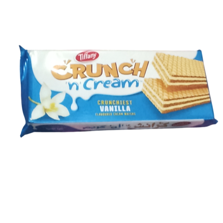 بیسکوییت کرانچ بزرگ با طعم وانیل CRUNCH