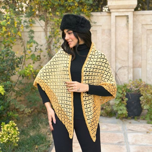 اشارپ زنانه دستبافت شاهو مدل Meloria