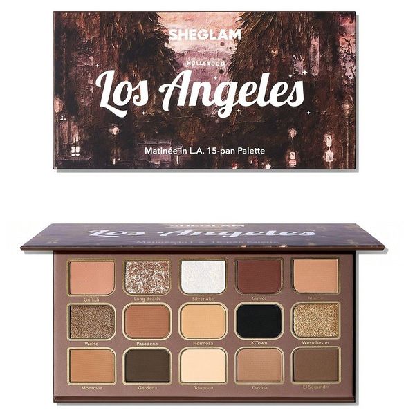 پالت سایه 15 رنگ شیگلم مدل Matinée In L.A