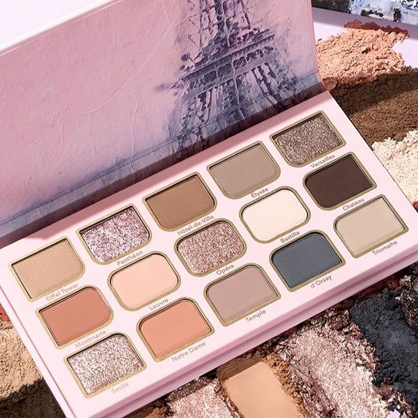 پالت سایه 15 رنگ شیگلم مدل Picnic In Paris