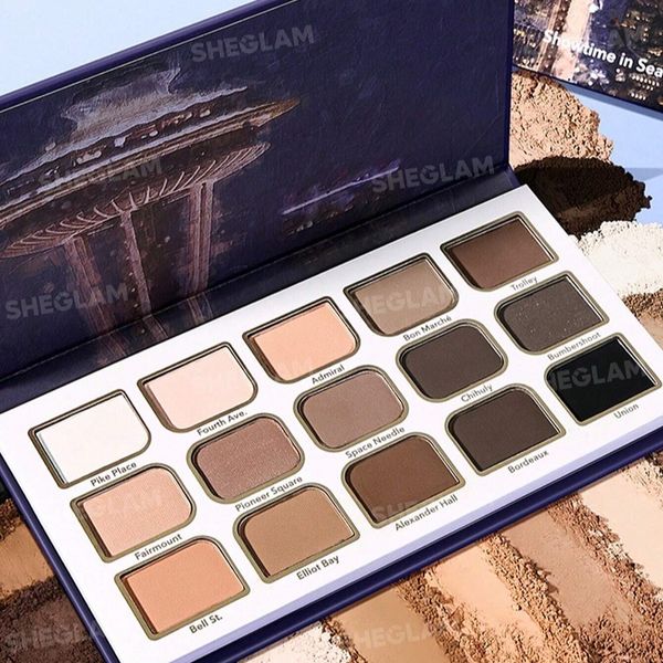 پالت سایه 15 رنگ شیگلم مدل Showtime in Seattle