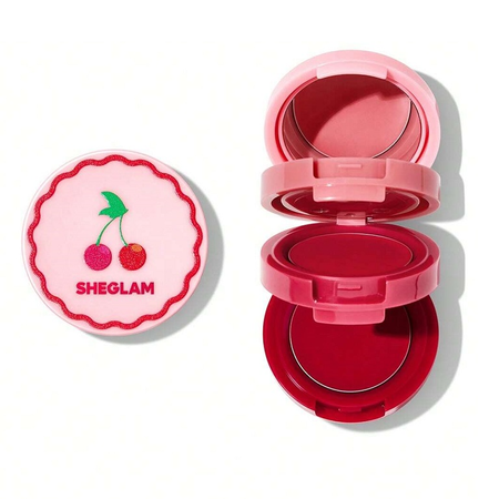 رژلب و رژگونه 3 طبقه شیگلم مدل Very Cherry