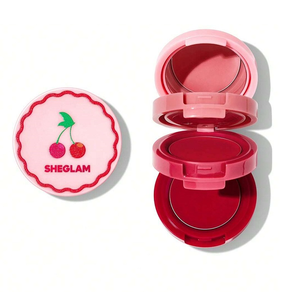رژلب و رژگونه 3 طبقه شیگلم مدل Very Cherry