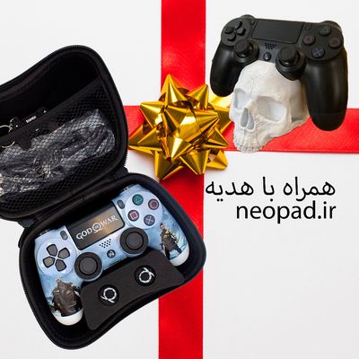 دسته بازی بی سیم سونی DualShock 4 طرح God Of War مناسب PS4 PC