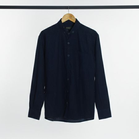 پیراهن مخملی رنگ سرمه ای