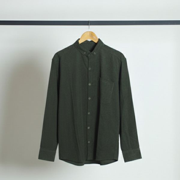 پیراهن مخملی رنگ سبز زیتونی