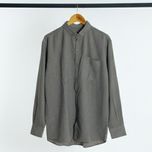 پیراهن مخملی رنگ طوسی