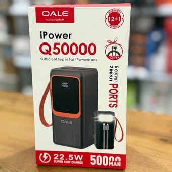 پاوربانک OALE مدل Q50000 ظرفیت 50000 میلی آمپر