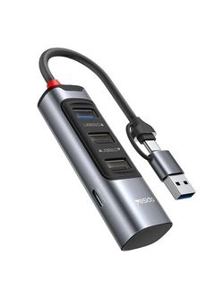 هاب 4 پورت یسیدو USB 3.0/Type-C مدل yesido HB19