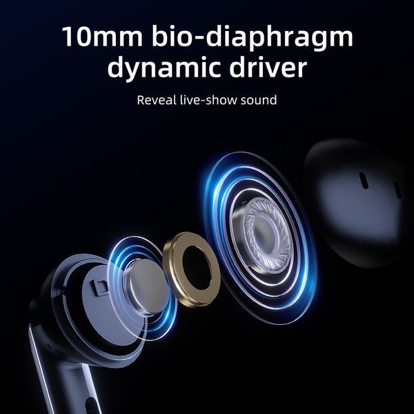 هدفون بلوتوثی QCY مدل T13 ANC 2 – حذف نویز فعال، کیفیت صدای HD و باتری قدرتمند