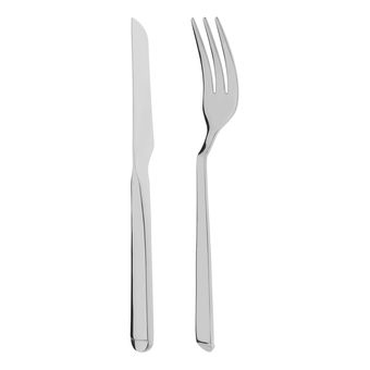 سرویس کارد و چنگال میوه خوری 12 پارچه یونیک مدل 5800 *304