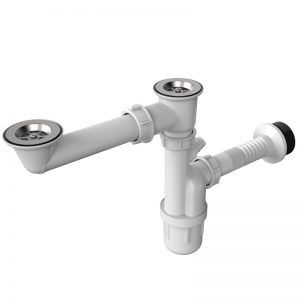 ست 13 تکه مدل لاله کروم + دوش دوکاره استیل (5 سال گارانتی شیرآلات + ارسال رایگان)