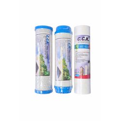 فیلتر دستگاه تصفیه آب خانگی سی سی کا مدل CHI3000 مجموعه 3 عددی