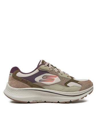 کفش پیاده روی زنانه اسکچرز اورجینال Skechers Go Run Consistent 2.0 128622-NTPR Beige Gym Shoes