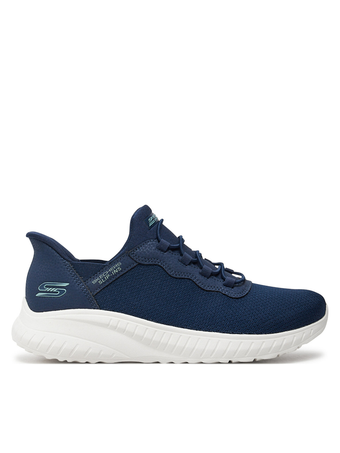 کفش پیاده روی زنانه اسکچرز اورجینال Skechers Bobs Squad Chaos 117500-NVY Dark Blue