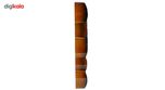 ساعت دیواری مارال طرح Woodsticks سایز 40*40