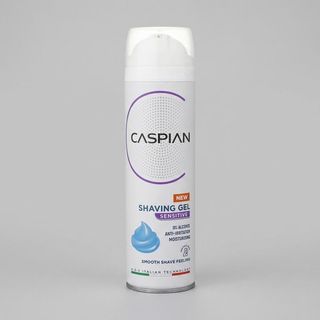 ژل اصلاح کاسپین - مدل SENSITIVE - مناسب پوست حساس - حجم 200 میلی لیتر