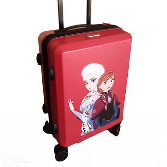 چمدان کودک السا و آنا  سایز 24 رنگ قرمز