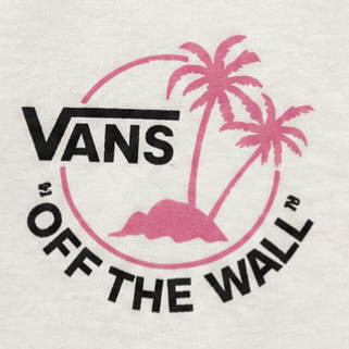 تیشرت ونس کلاسیک سفید/Vans Classic Mini Dual Palm II T-Shirt