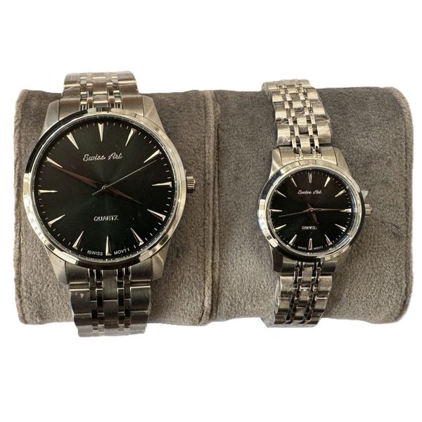 ست ساعت مچی عقربهای کوارتز زنانه و مردانه سوئیس آرت مدل ANT172-173ST0007