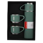 فلاسک مدل gift گنجایش 0.5 لیتر به همراه لیوان سفری بسته 2 عددی