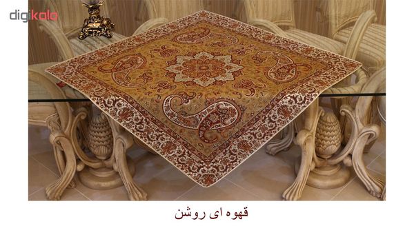 رومیزی ترمه سالاری مدل almas