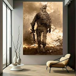 پوستر طرح کال اف دیوتی مدل game کد GR942