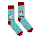 جوراب ساقدار یونیسکس طرح دانه برف برند ترک EGS Socks