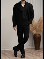 پالتو کراپ مشکی کارلوتی کد o140