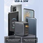 شارژر دیواری 100 وات 4 پورت الدینیو به همراه کابل USB-C