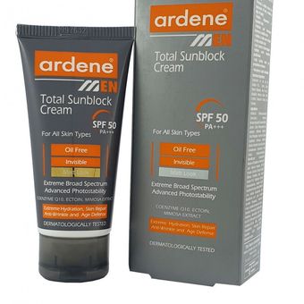 کرم ضد آفتاب آقایان آردن spf50