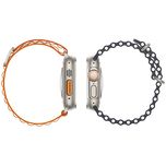 ساعت هوشمند اپل مدل Ultra 49 mm Alpine Loop دارای قابلیت های صفحه نمایش لمسی، کنترل سطح اکسیژن خون، قابلیت مکالمه از طریق بلوتوث