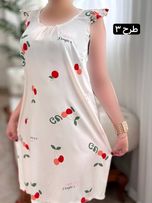 پیراهن نخی ساتینا 2042