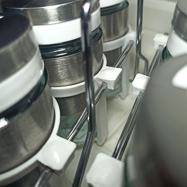 ست جای ادویه 7 پارچه کاپریس مدل پارادایس کد GSW6