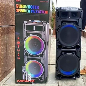 اسپیکر شارژی بلوتوثی مدل KTS-1707 پارتی باکس ساب 10 اینچ