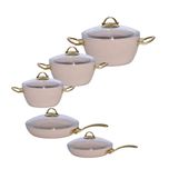 سرویس پخت و پز 10 پارچه ام جی اس مدل فورج ماربل