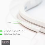 چراغ دیواری نئون دیزاین طرح Planet_PN*660