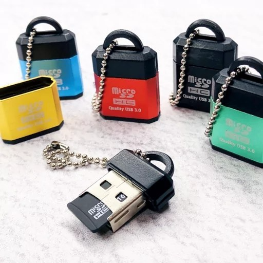 رم ریدر فلزی USB3 زنجیر دار مدل 2027