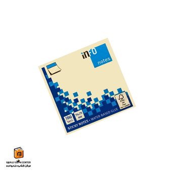 استیک نوت 100 برگ کرم