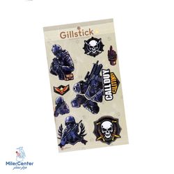 استیکر فانتزی ضد UV و ضد آب گیل استیک کد 09 (Gillstick)