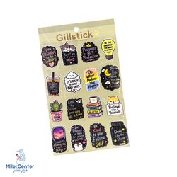 استیکر فانتزی ضد UV و ضد آب گیل استیک کد 05 (Gillstick)
