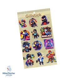 استیکر فانتزی ضد UV و ضد آب گیل استیک کد 06 (Gillstick)