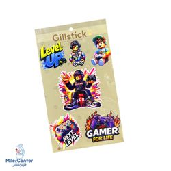 استیکر فانتزی ضد UV و ضد آب گیل استیک کد 14 (Gillstick)