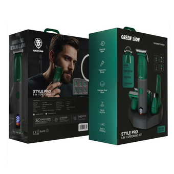 ماشین اصلاح گرین لاین GREEN LION STYLE PRO 6 IN 1 GROOMING KIT  مدل GL-TM59