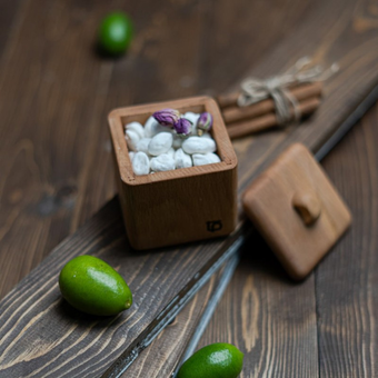 قندان چوبی ساده تی پنتر