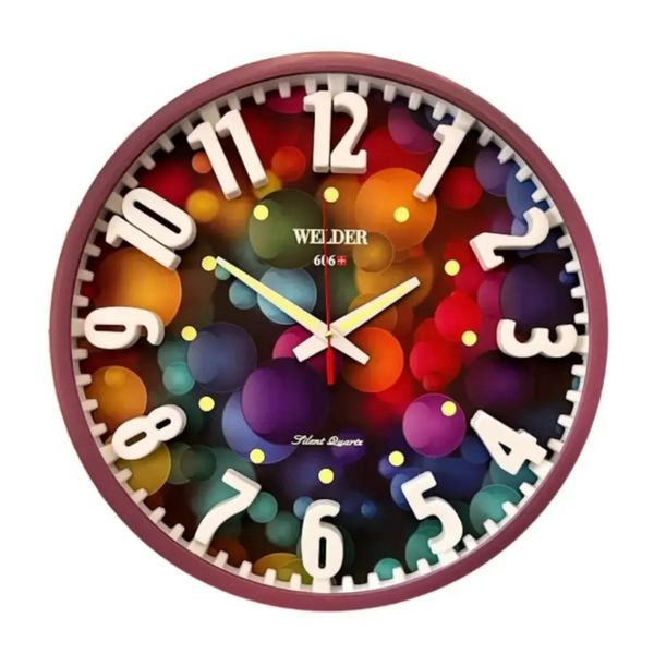 ساعت دیواری ولدر مدل ولدر 606+ شب نما