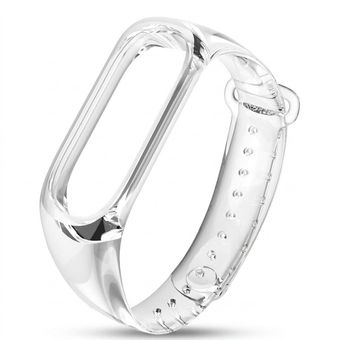 بند مدل شفاف کد 01 مناسب برای مچ بند هوشمند شیائومی MI BAND 5/6