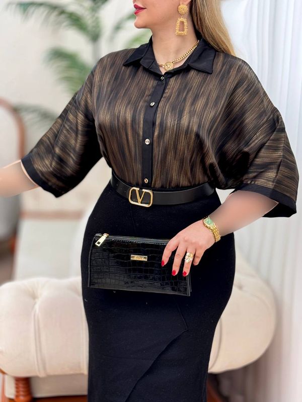 شومیز ساتن پریوش 2875